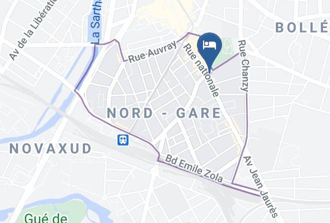 Sarthe - Atlantic Residence Maps