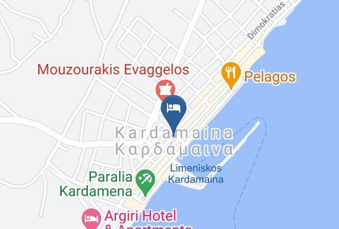 Kos - Atlantica Belvedere Resort Maps