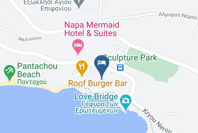 Cyprus - Atlantica Sungarden Beach Maps