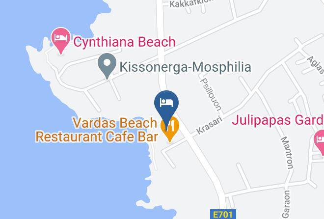 Cyprus - Atlantica Golden Beach Maps