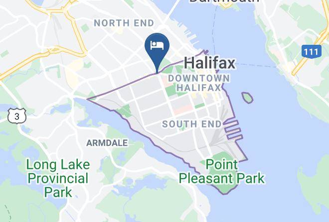 Halifax - Atlantica Hotel Halifax Maps