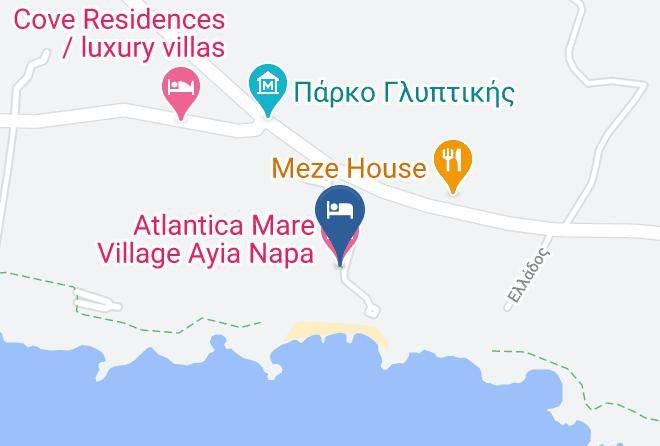 Cyprus - Atlantica Mare Village Ayia Napa Maps