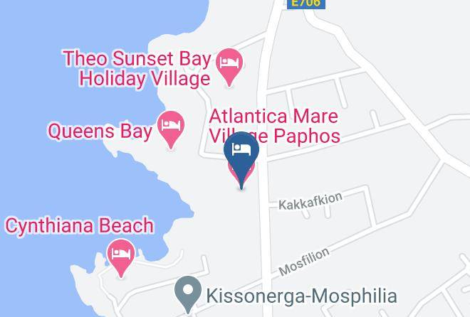 Cyprus - Atlantica Mare Village Paphos Maps