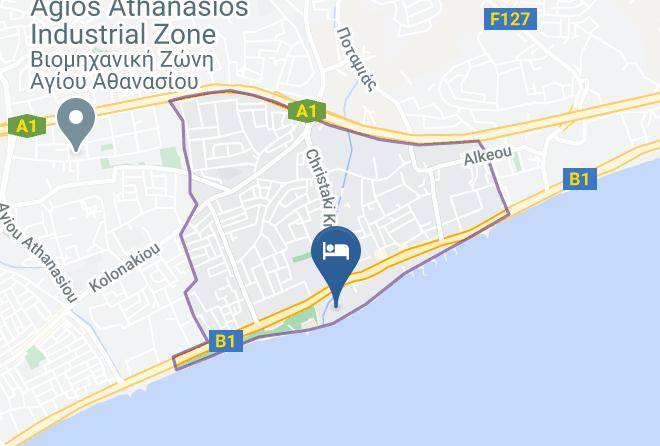 Cyprus - Atlantica Miramare Beach Maps