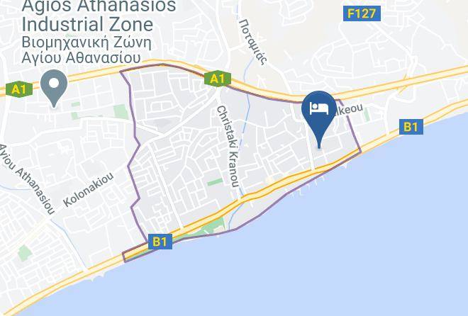 Cyprus - Atlantica Oasis Hotel Maps