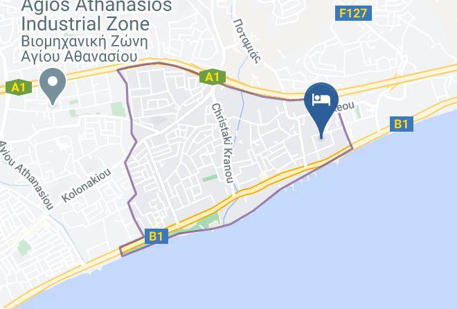 Cyprus - Atlantica Gardens Hotel Maps