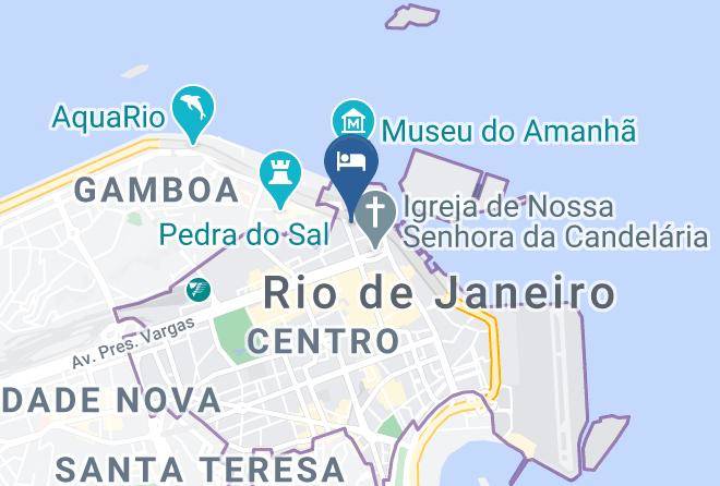 Rio De Janeiro Centro - Atlantico Center Maps