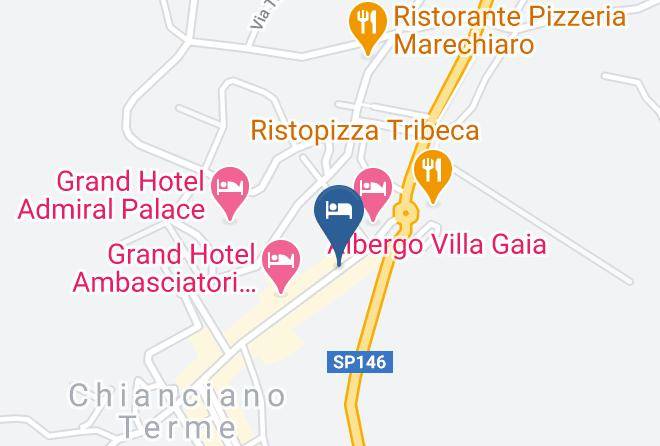 Siena - Atlantico Palace Hotel Maps