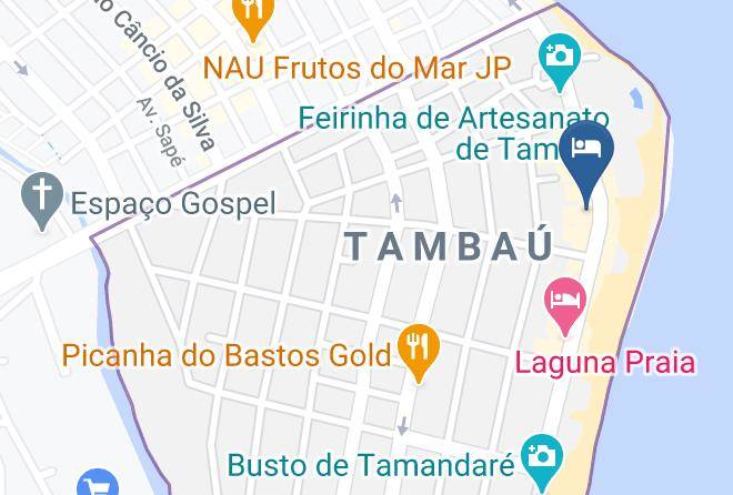 Joao Pessoa - Atlantico Praia Hotel Joao Pessoa Maps