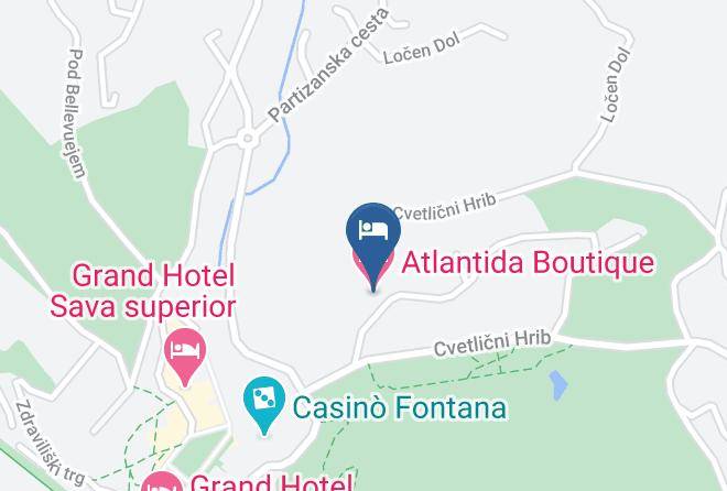 Rogaska Slatina - Atlantida Boutique Hotel Maps