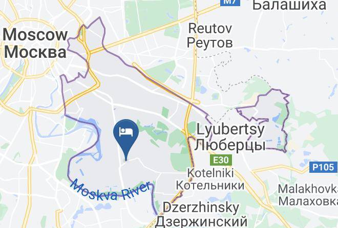 Moscow - Atlantik Lyublino Maps
