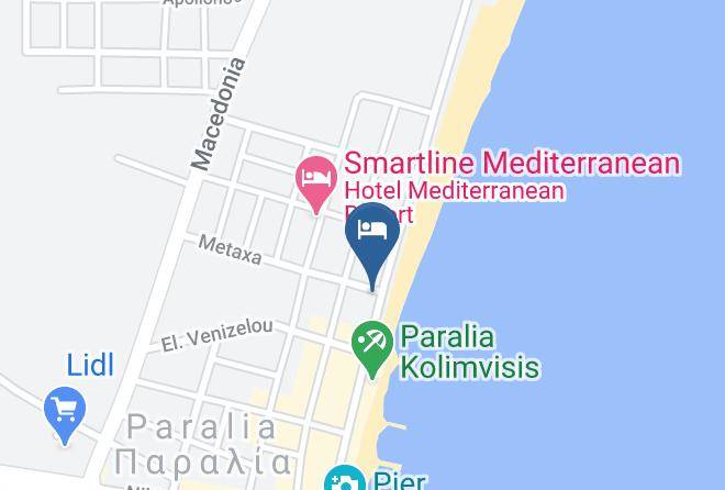Pieria - Atlantis Hotel Maps