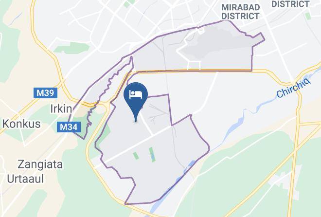 Tashkent - Atlantis Hotel Maps