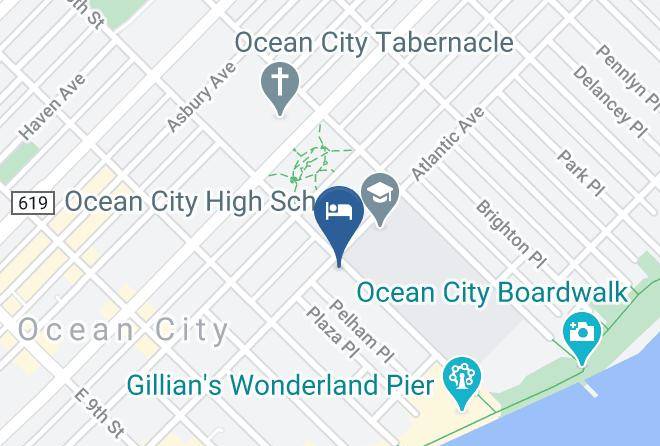 Cape May - Atlantis Inn Maps