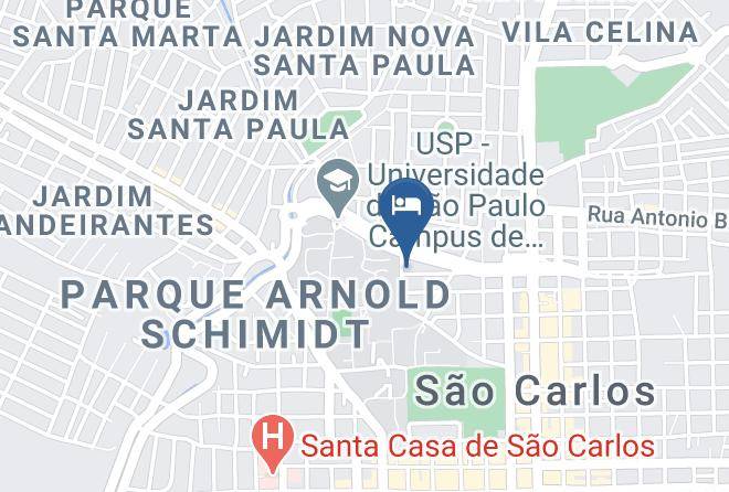 Sao Carlos - Atlantis Inn Residence Maps