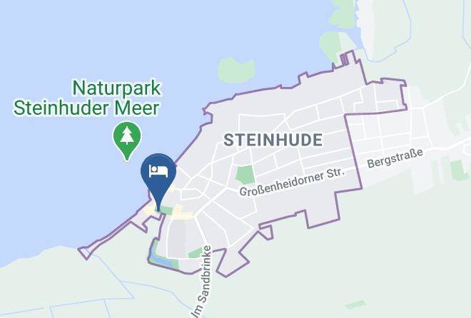 Stadt Hannover - Atlantis Landpension Steinhude Maps