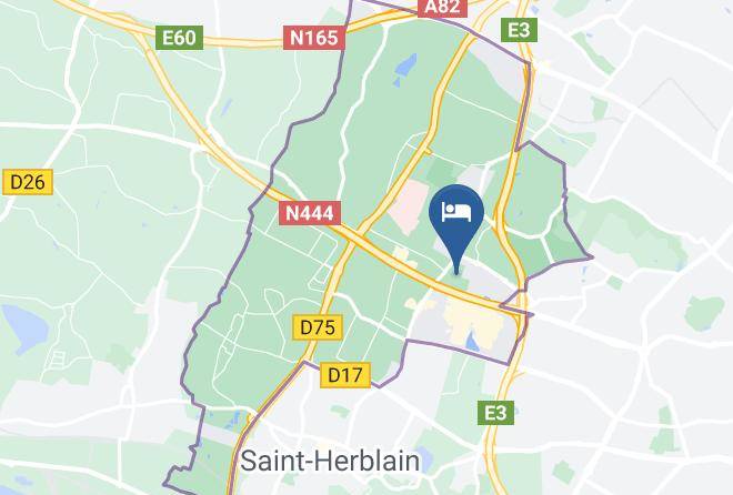 Loire Atlantique - Best Western Atlantys Hotel Nantes Zenith Maps