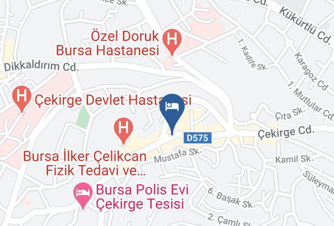 Osmangazi - Atlas Hotel Maps