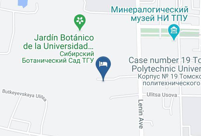 Tomsk - Atlas Hotel Maps