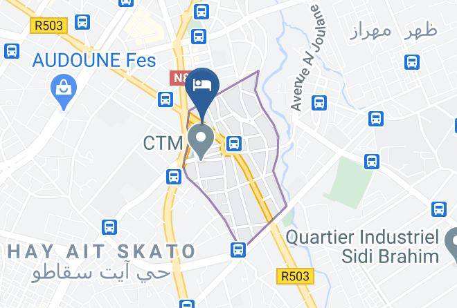 Fez - Atlas Saiss Fes Maps