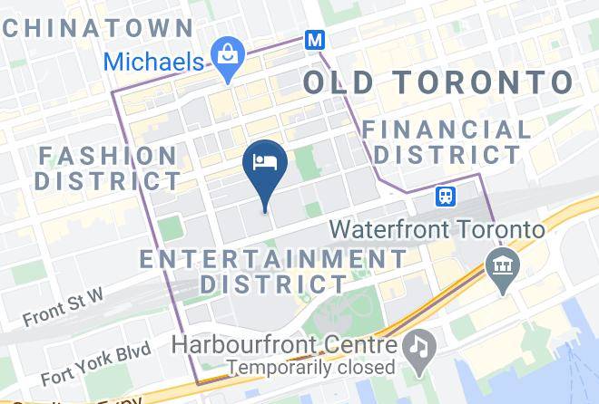 Toronto - Atlas Suites Entertainment District Maps