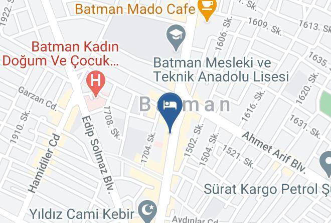 Batman Ziya Gokalp - Atlihanpark Otel Maps