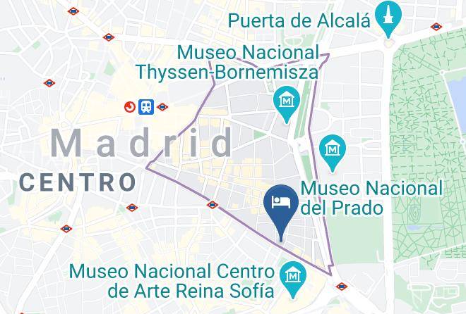 Atocha Hotel Madrid Tapestry Collection By Hilton Map