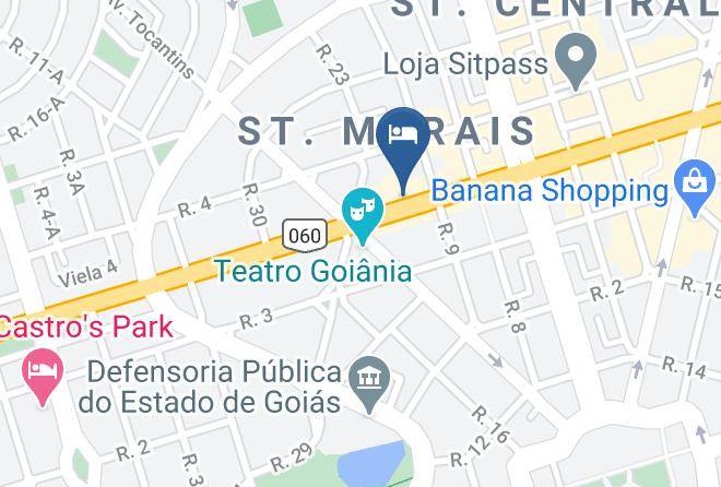 Goiania - Hotel Aton Plaza Maps