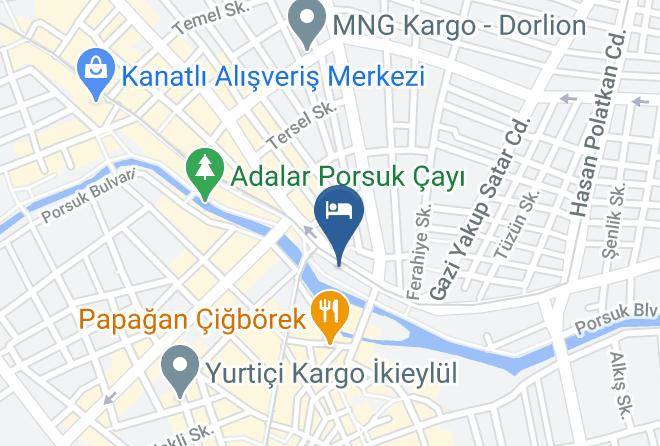 Tepebasi - Atos Otel Maps