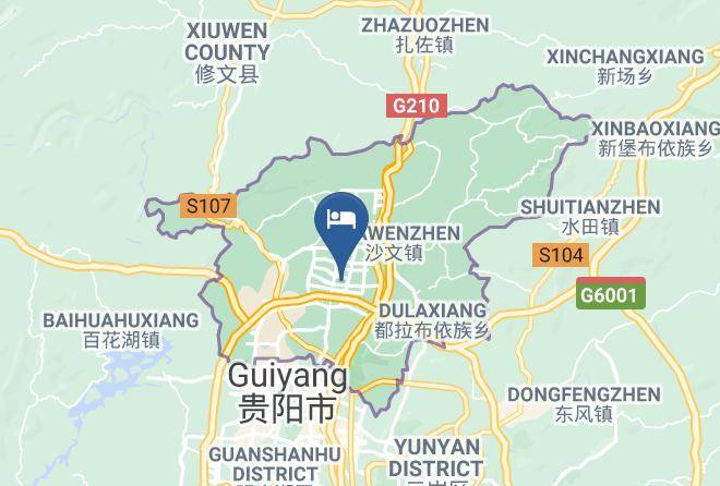 Guiyang - Atour Hotel Baiyun Gaoxin District Guiyang Maps