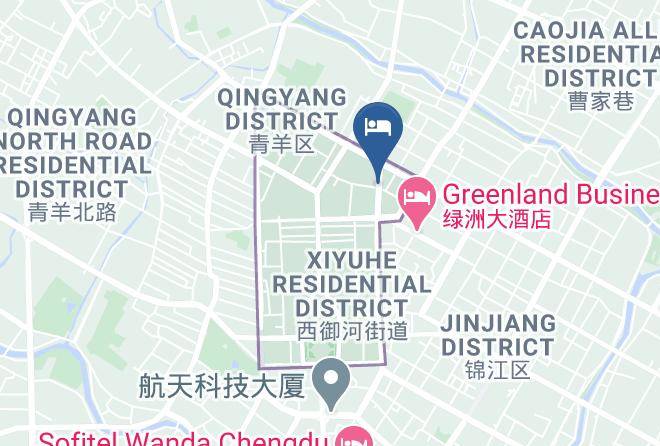 Chengdu - Atour Hotel Chengdu Wenshufang Maps