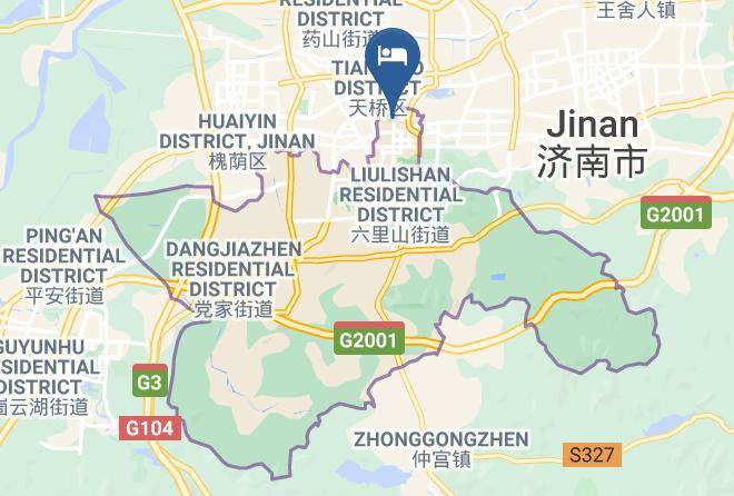 Ji Nan - Atour Hotel Daguanyuan Jinan Maps