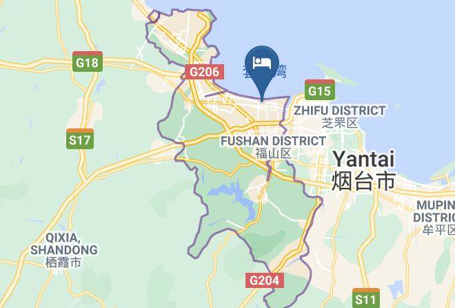 Yantai - Atour Hotel Golden Beach Yantai Maps