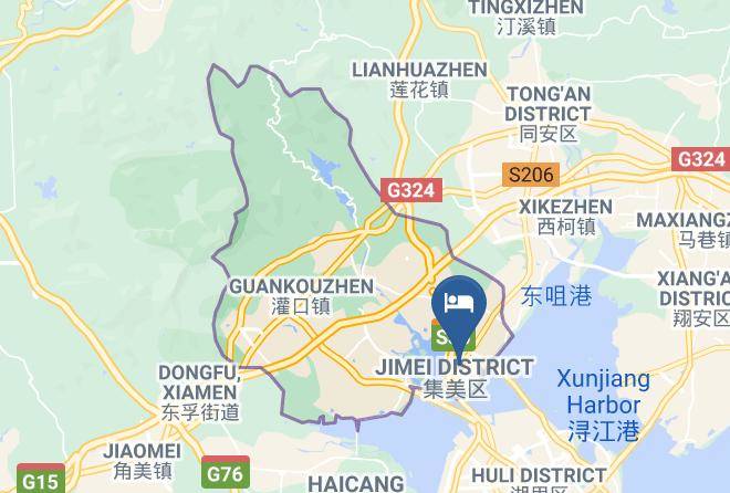 Xiamen - Atour Hotel Jimei University Xiamen Maps