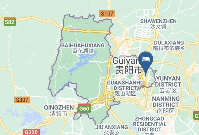 Atour Hotel North Station Guiyang Map