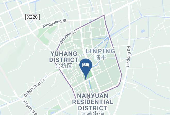 Hangzhou - Atour Hotel Renmin Ave Linping Hangzhou Maps