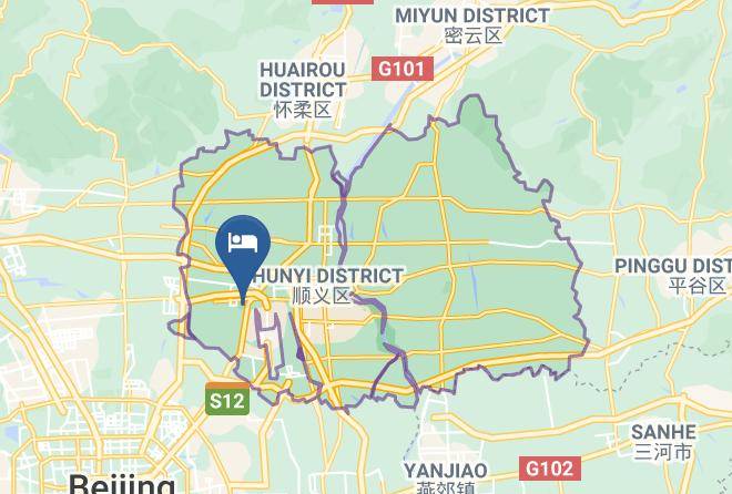 Shunyi District - Atour Hotel Maps