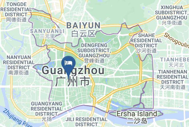 Atour Hotel Taiguhui Of Tianhe River Guangzhou Map