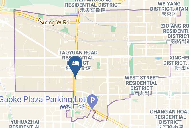 Xi An - Atour Hotel Maps