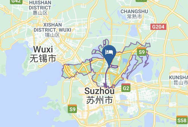 Suzhou - Atour Hotel Xiang Cheng Suzhou Maps