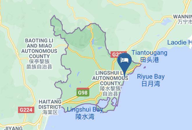 Lingshui Lizu Aut County - Atour Hotel Xiangshui Bay Hainan Maps