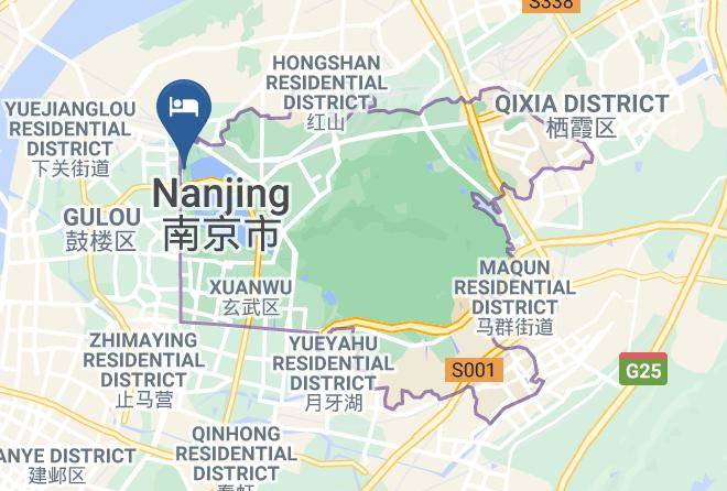 Nanjing - Atour Hotel Xuanwu Gate Nanjing Maps