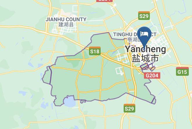 Yancheng - Atour Hotel Yancheng City Government Maps