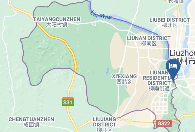 Liuzhou - Atour Hotel Yufeng Mountain Park Liuzhou Maps