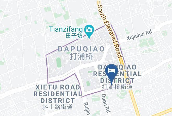 Huangpu District - Atour S Hotel Sun Moon Light Dapu Bridge Shanghai Maps