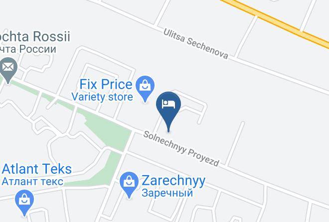 Tyumen - Atria Hotel Maps