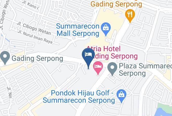Atria Residences Gading Serpong Map