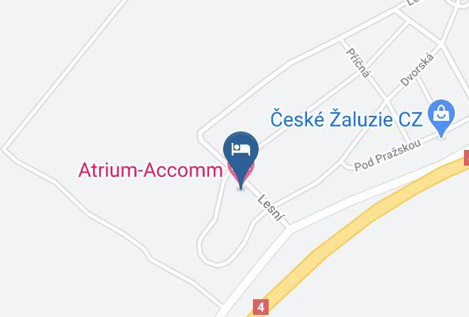 Prague West - Atrium Accomm Maps