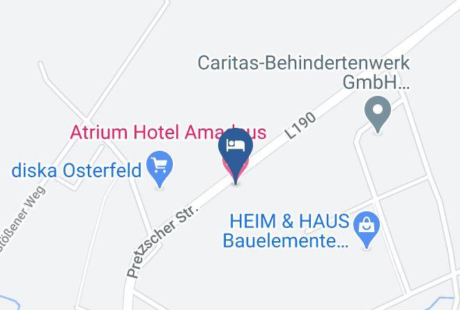 Burgenlandkreis - Atrium Hotel Amadeus Maps