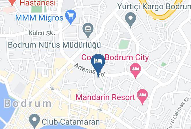 Bodrum - Atrium Hotel Maps